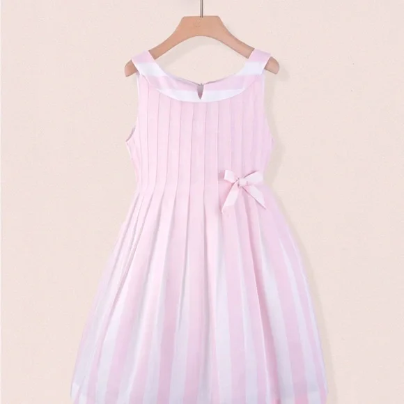 Fleurisse | Dresses | Nwt Fleurisse Vienna Italian Light Pink Linen Dress  Size 8y | Poshmark